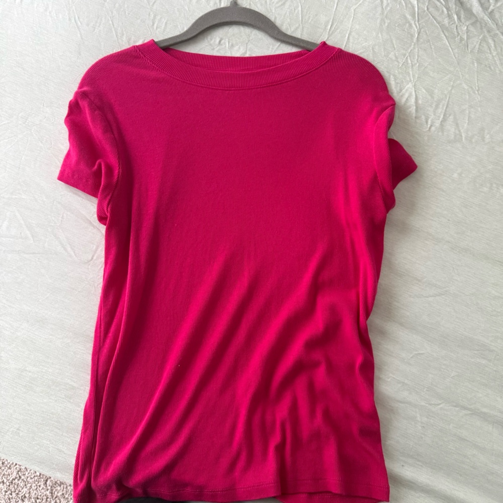 a new day Women's Fuchsia Short Sleeve Tee